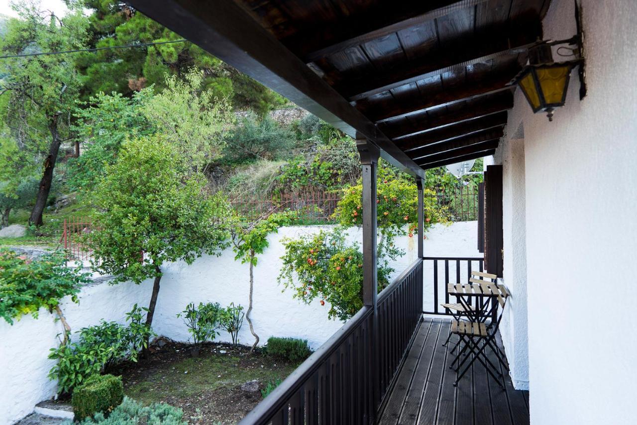 Dandy Villas Amfiklia - Pasithea - Stunning View - Fireplace - Parking Amfikleia Exteriör bild